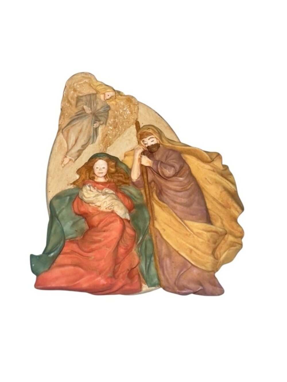 Hallmark Keepsake 1995 Christmas Ornament REJOICE The Holy Family Vintage